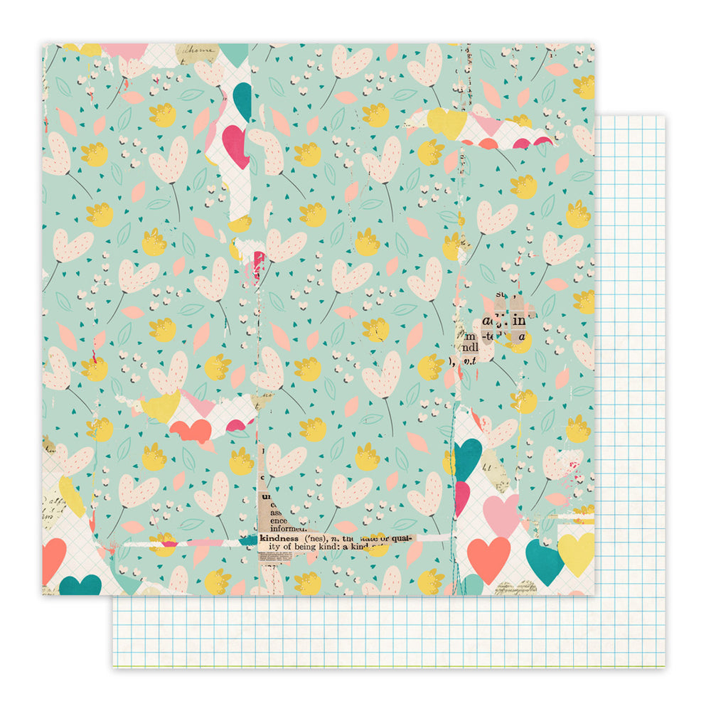 Pretty Little Studio Love Is Kind - White Strawberry