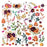 49 & Market ARToptions Spice - Laser Cut Elements Wildflowers