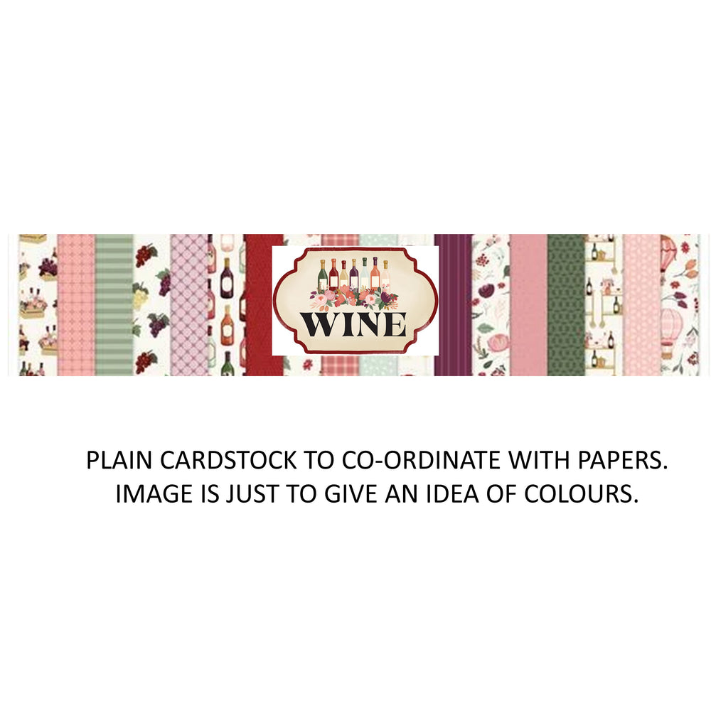 Carta Bella Wine - Bazzill Matchmaker Pack