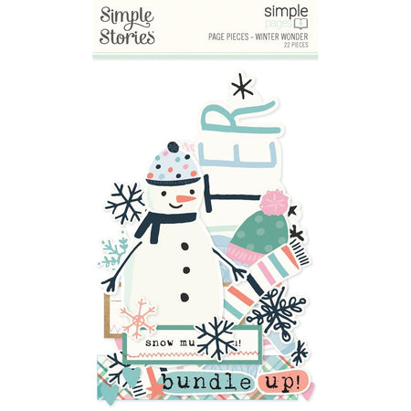 Simple Stories Winter Wonder - Page Pieces