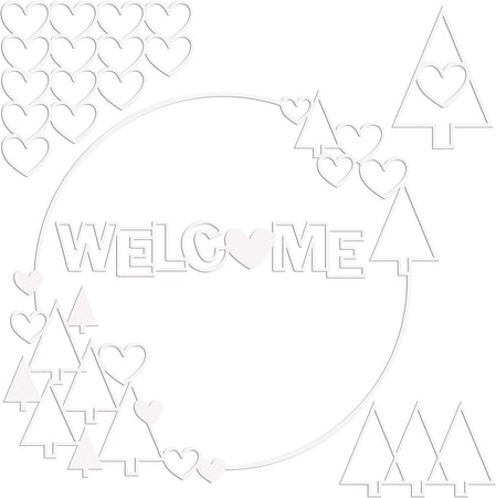 Bella Blvd Santa Squad - Wreath Cut-Outs