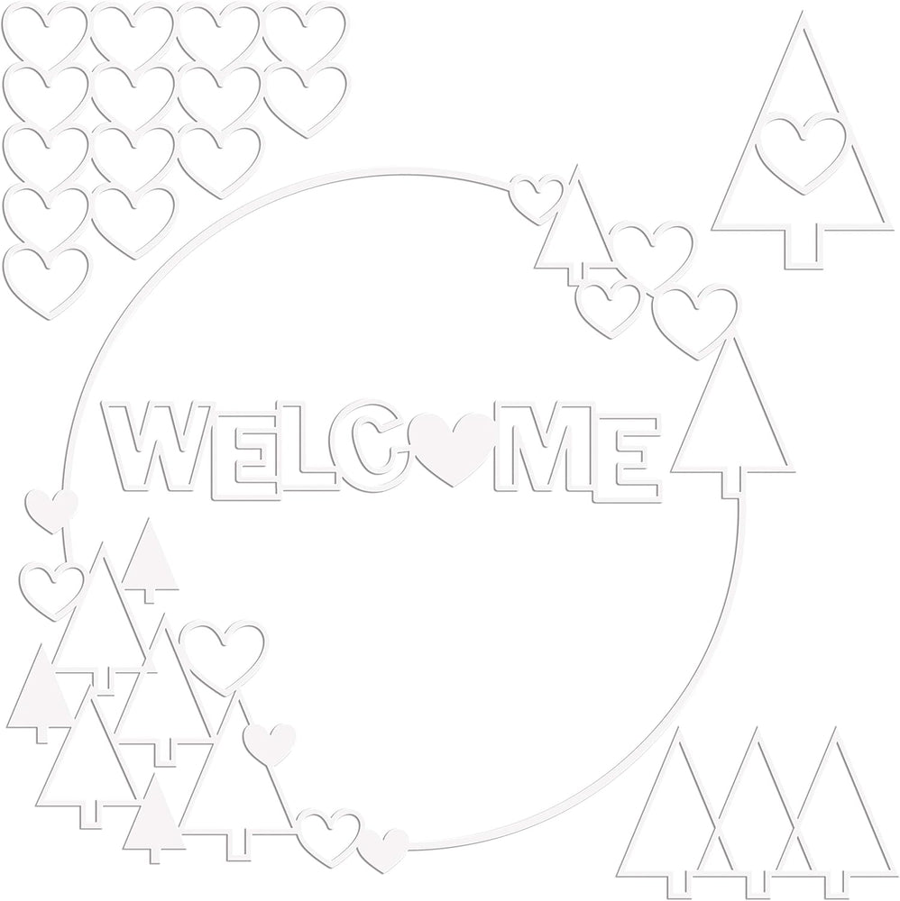 Bella Blvd Santa Squad - Wreath Cut-Outs