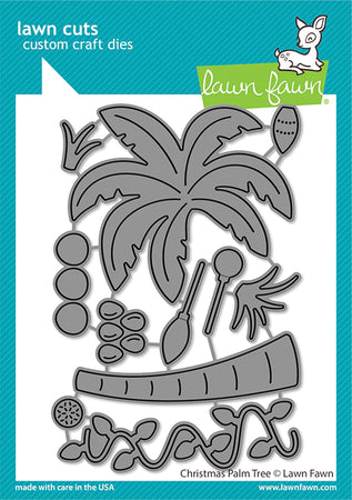 Lawn Fawn Craft Die - Christmas Palm Tree