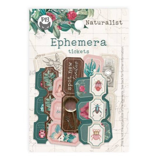 P13 Naturalist - Ephemera Tickets
