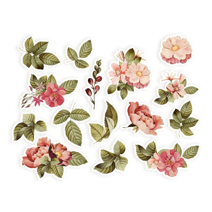 P13 Love Stories - Ephemera Flowers And Leaves