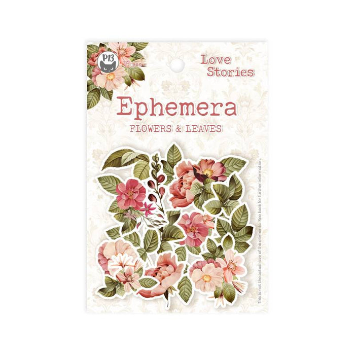 P13 Love Stories - Ephemera Flowers And Leaves