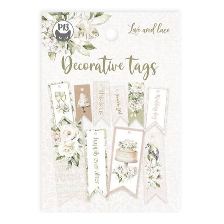 P13 Love And Lace - Decorative Tag Set #2