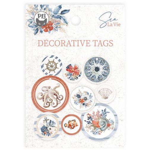 P13 Sea La Vie - Decorative Tag Set #1