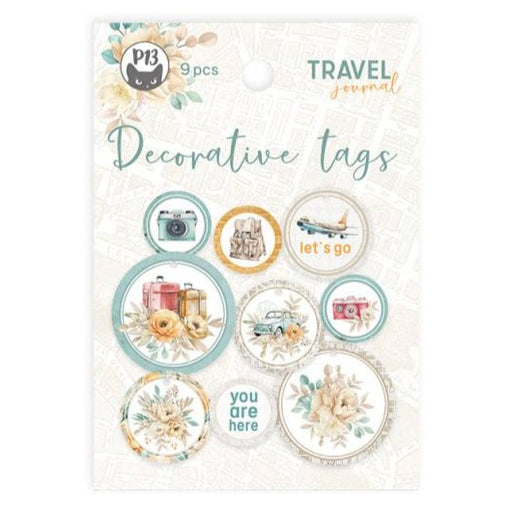 P13 Travel Journal - Decorative Tag Set #1