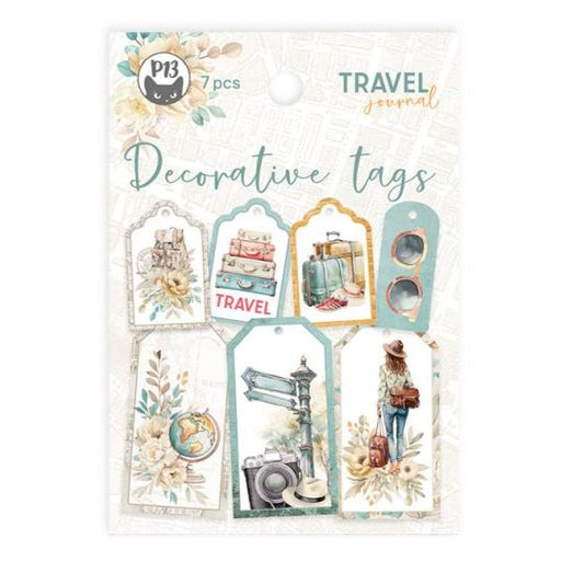 P13 Travel Journal - Decorative Tag Set #3