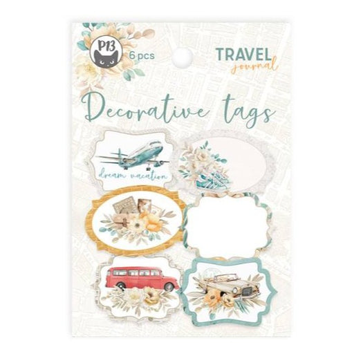 P13 Travel Journal - Decorative Tag Set #4