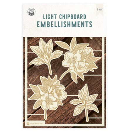 P13 Breathe And Bloom  - Chipboard Embellishments #3