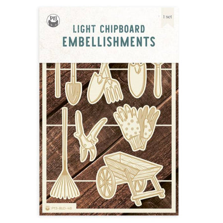 P13 Breathe And Bloom  - Chipboard Embellishments #5