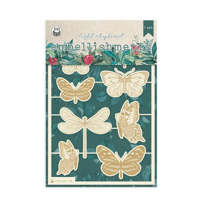 P13 Naturalist - Chipboard Embellishments #5