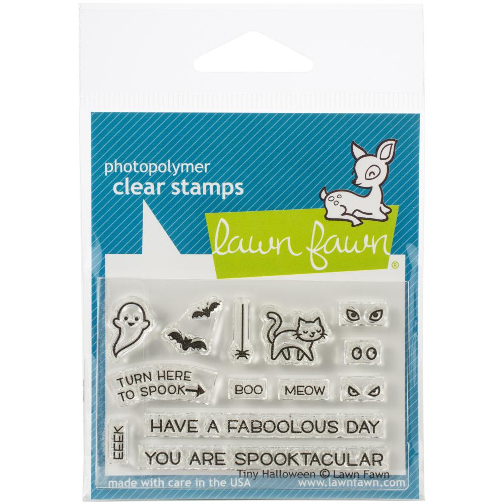 Lawn Fawn Clear Stamps - Tiny Halloween