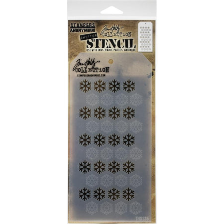 Tim Holtz Layering Stencil - Shifter Snowflake