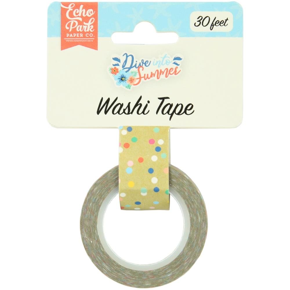 Echo Park Dive Into Summer - Good Vibes Dot Washi Tape
