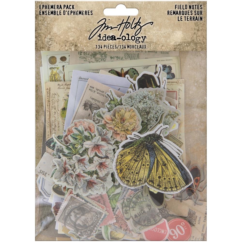 Tim Holtz Idea-ology - Ephemera Pack Field Notes