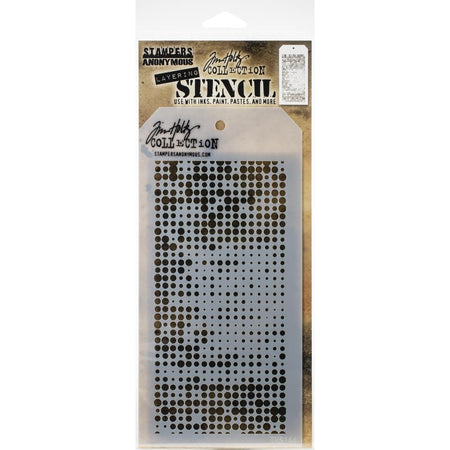 Tim Holtz Layering Stencil - Halftone