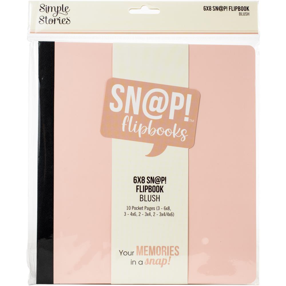 Simple Stories Sn@p! Flipbook 6x8" - Blush
