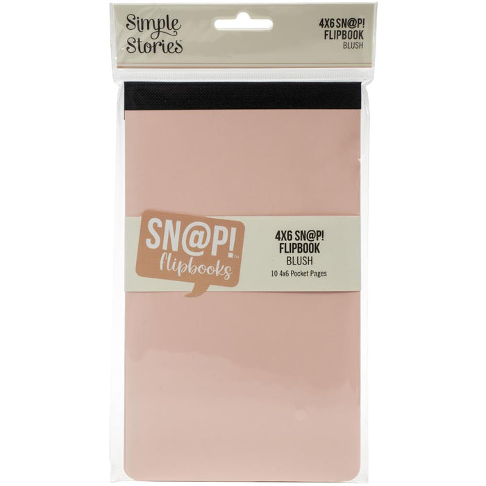 Simple Stories Sn@p! Flipbook 4x6 - Blush