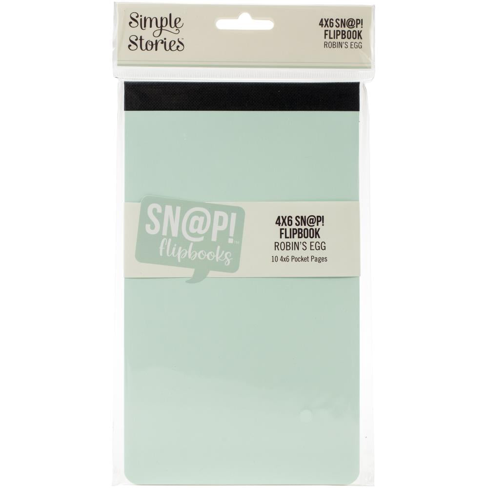 Simple Stories Sn@p! Flipbook 4x6 - Robin's Egg