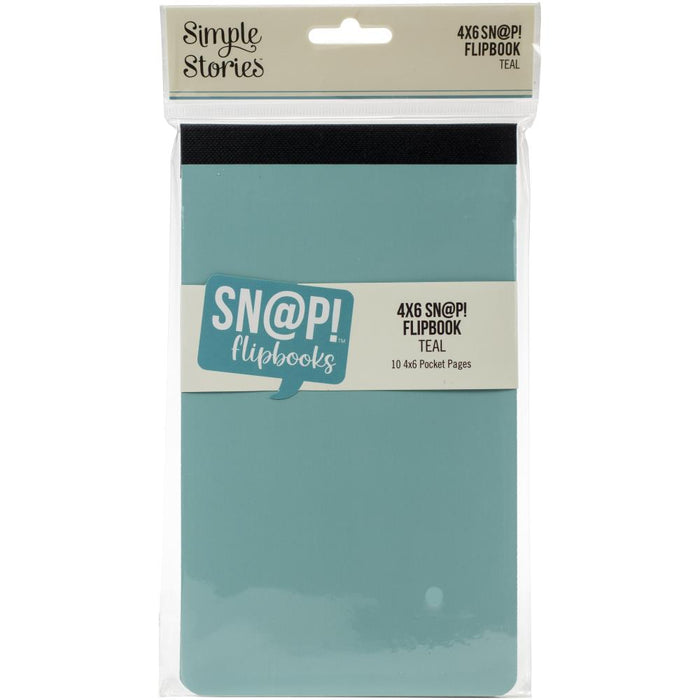 Simple Stories Sn@p! Flipbook 4x6 - Teal