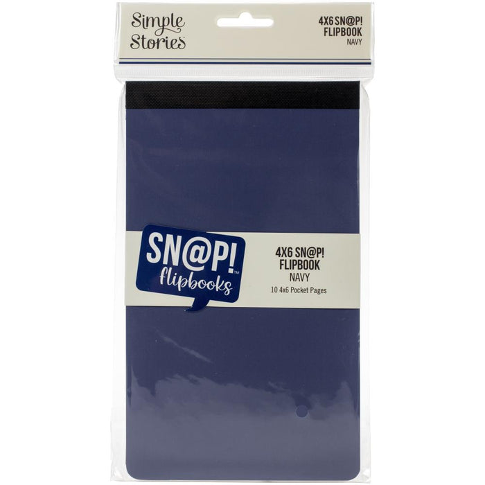Simple Stories Sn@p! Flipbook 4x6 - Navy
