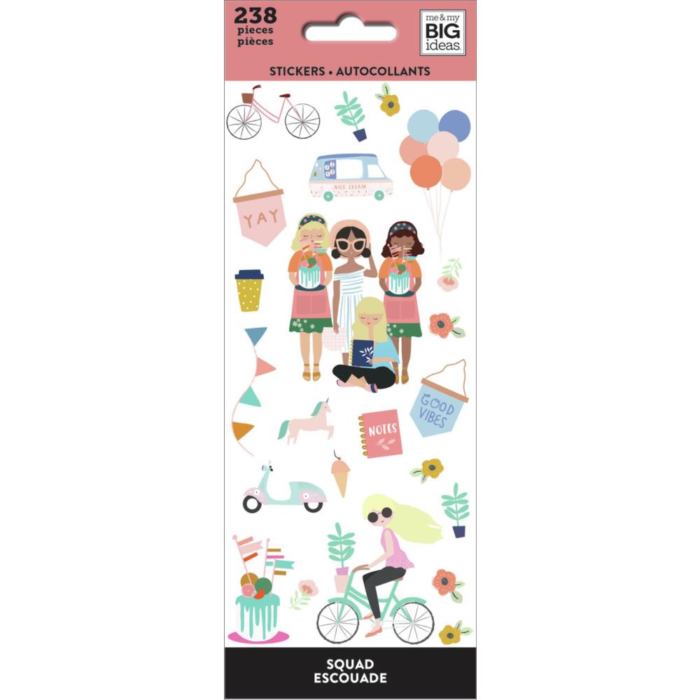 Me & My Big Ideas Petite Stickers - Squad