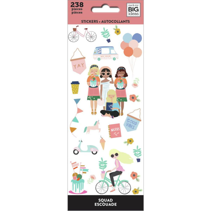 Me & My Big Ideas Petite Stickers - Squad