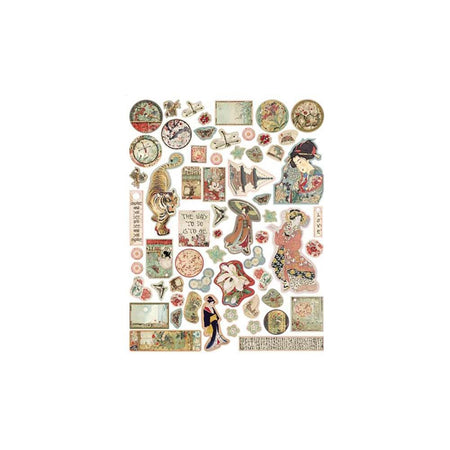 Stamperia Die-Cuts - Oriental Garden