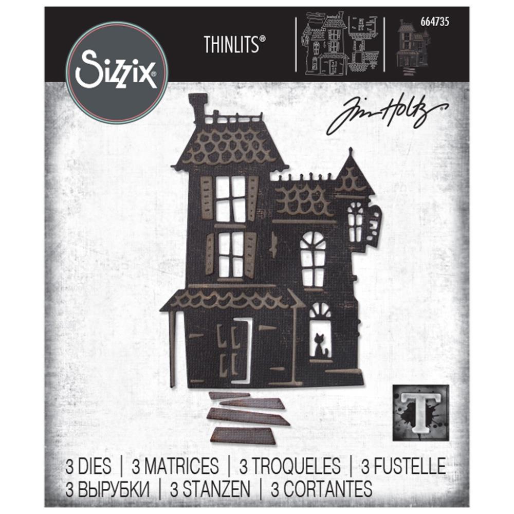 Sizzix Tim Holtz Alterations Thinlits Die - Haunted