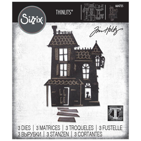 Sizzix Tim Holtz Alterations Thinlits Die - Haunted