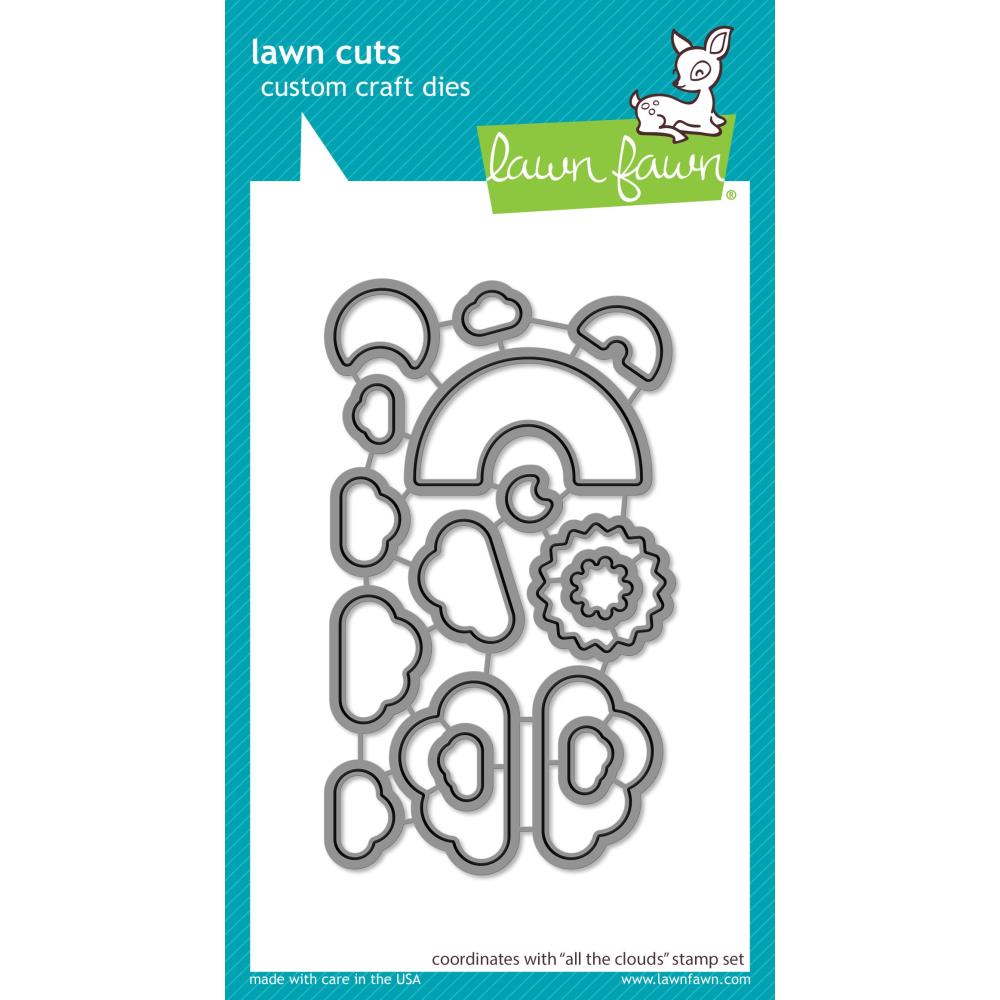 Lawn Fawn Craft Die - All the Clouds