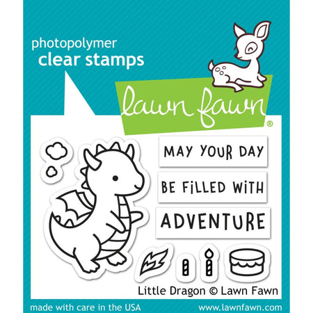 Lawn Fawn Clear Stamps - Little Dragon