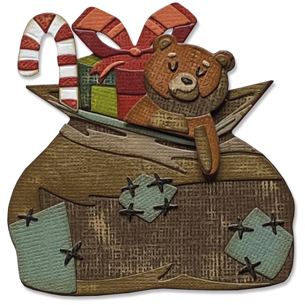 Sizzix Tim Holtz Alterations Thinlits Die - Toyland Colorize