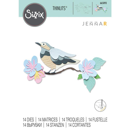 Sizzix Thinlits Die - Spring Bird