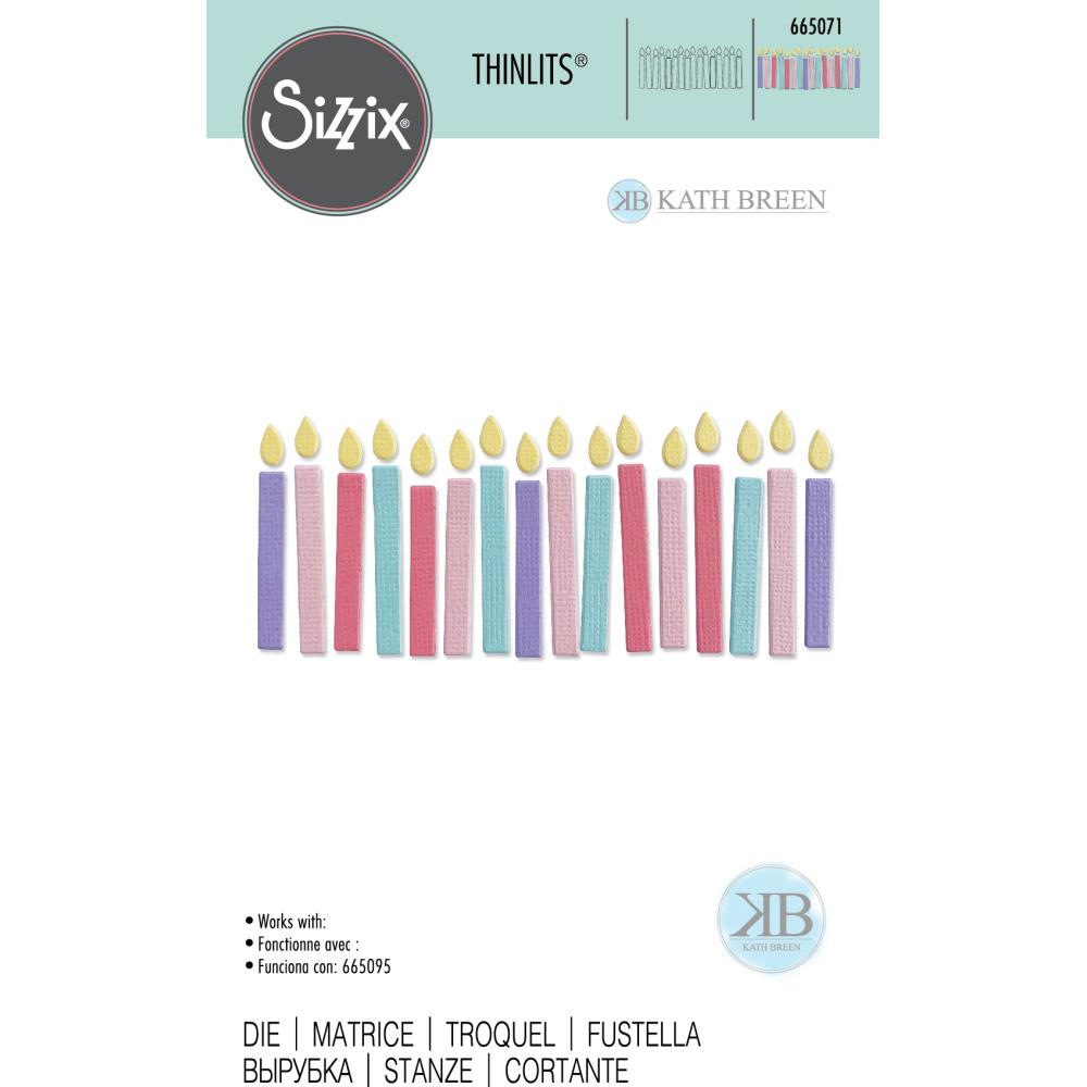 Sizzix Thinlits Die - Birthday Candles