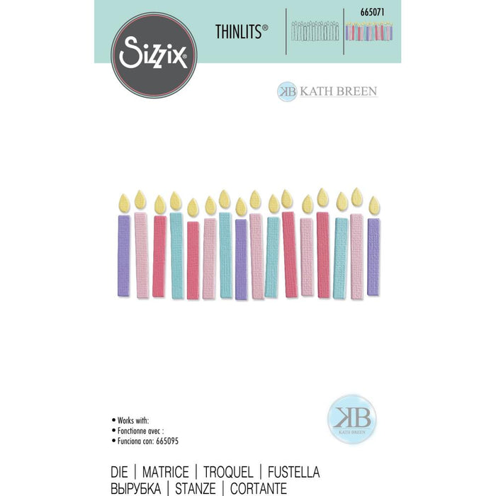 Sizzix Thinlits Die - Birthday Candles