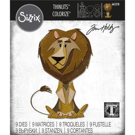 Sizzix Tim Holtz Alterations Thinlits Die - Harrison Colorize