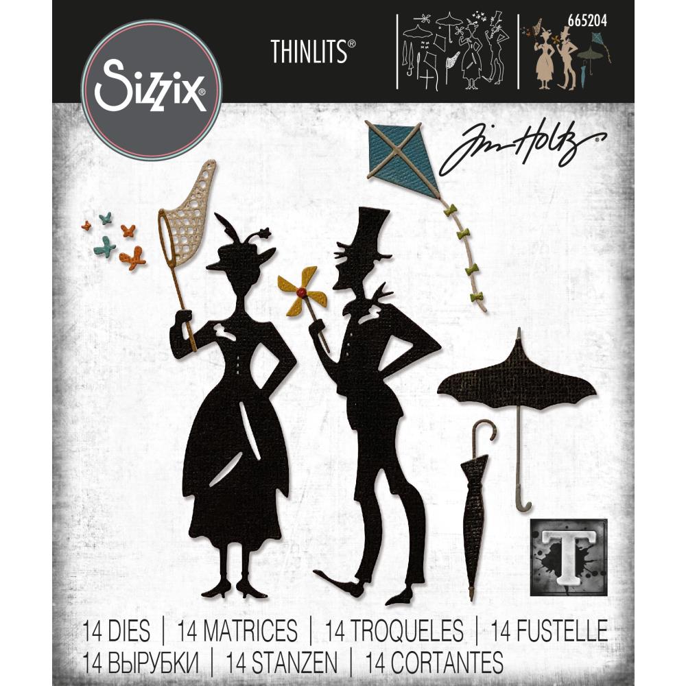 Sizzix Tim Holtz Alterations Thinlits Die - The Park