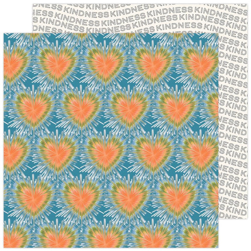 American Crafts Jen Hadfield Reaching Out - Tie Dyed Hearts