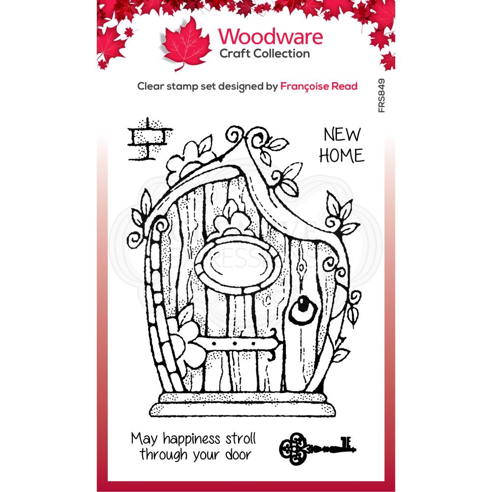 Woodware Clear Magic Singles Stamp - Fairy Door