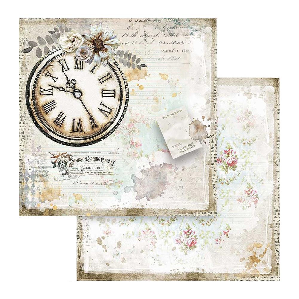 Stamperia Romantic Journal - Clock