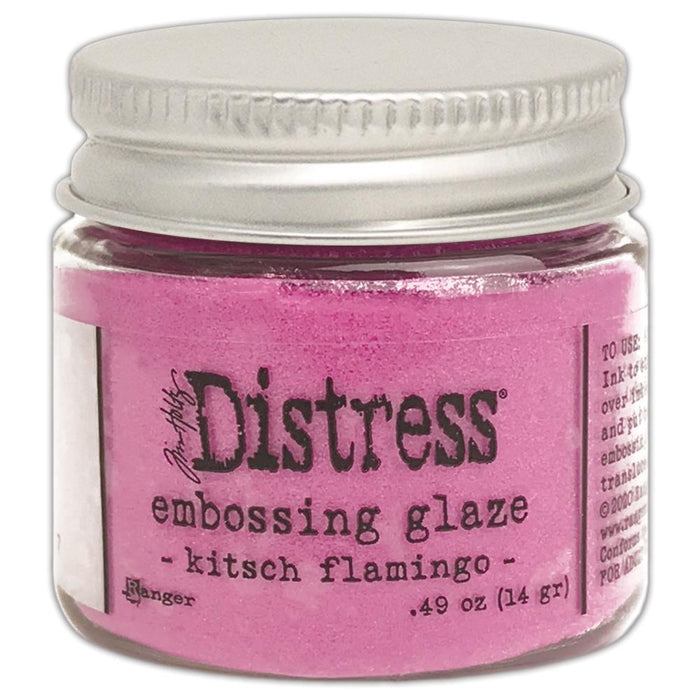 Ranger Distress Embossing Glaze - Kitsch Flamingo