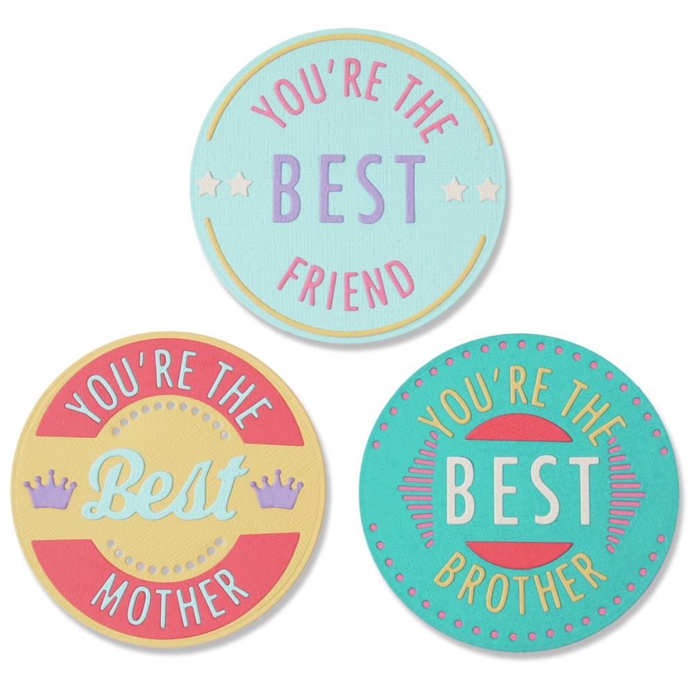 Sizzix Thinlits Die - You're The Best