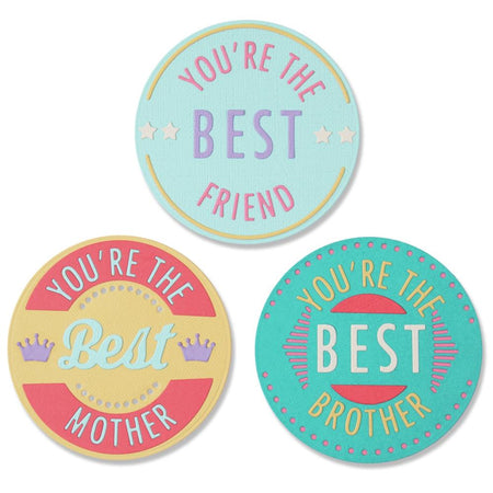 Sizzix Thinlits Die - You're The Best