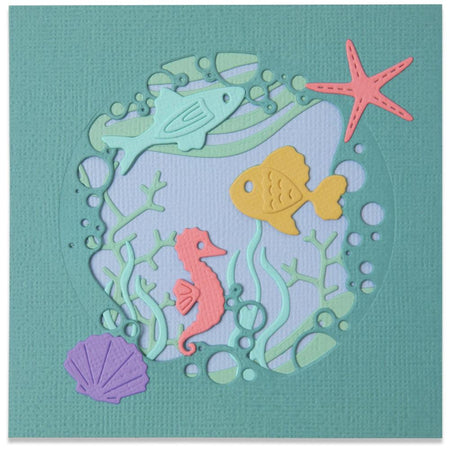 Sizzix Thinlits Die - Ocean Scene