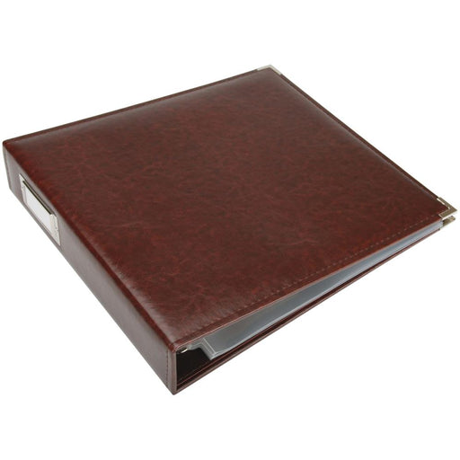 We R Memory Keepers Classic Leather D-Ring Album - Cinnamon