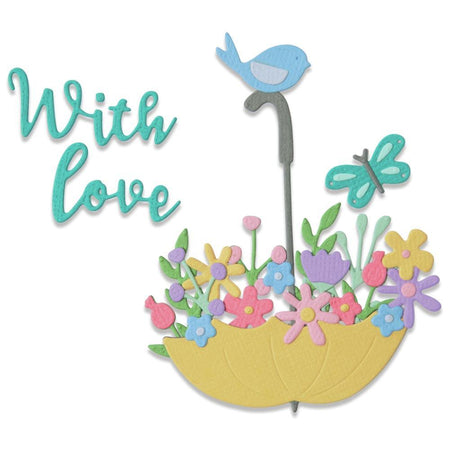 Sizzix Thinlits Die - Flowers in Umbrella